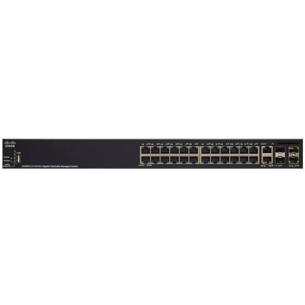 Upravljani mrežni preklopnik Cisco Cisco Small Business SG350X-24P - Switch slika