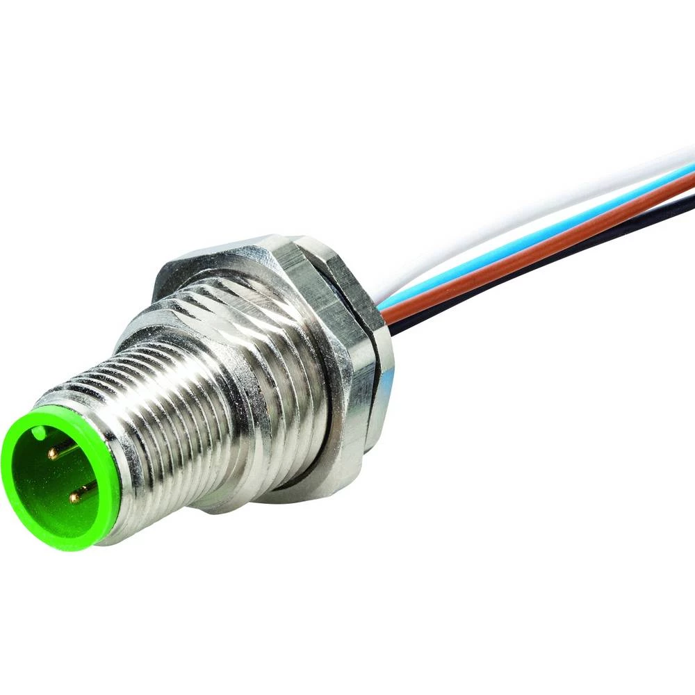 Murrelektronik 7000-13525-9720050 utični konektor za senzor/aktivator, nekonfekcionirani M12 x 1 utikač, ugradni 0.50 m slika