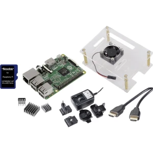 Renkforce Class-Room-Set 5x Raspberry Pi® 3 B 1 GB 4 x 1.2 GHz uklj. kućište, uklj. napajanje, uklj. HDMI kabel , uklj. slika