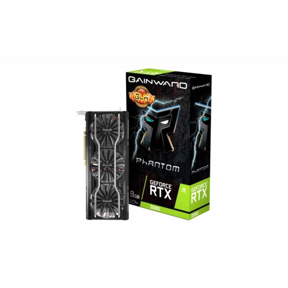 Grafička kartica Gainward Nvidia GeForce RTX2080 Phantom 8 GB GDDR6-RAM PCIe x16 HDMI™, DisplayPort, USB-C™ slika