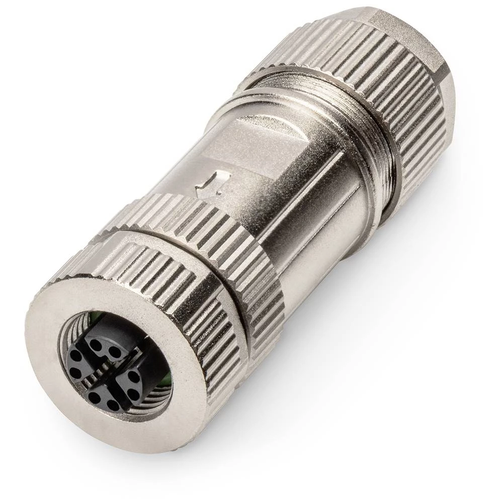 DIGITUS CAT 6A, montaža na terenu, M12 utičnica X-kodirana IP67 Digitus DN-936M12-J utični adapter 1 St. slika