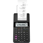 Casio HR-8RCE-BK ispisni stolni kalkulator crna Zaslon (broj mjesta): 12 baterijski pogon, električni pogon (opcijski) (Š x V x D) 102 x 42 x 209 mm