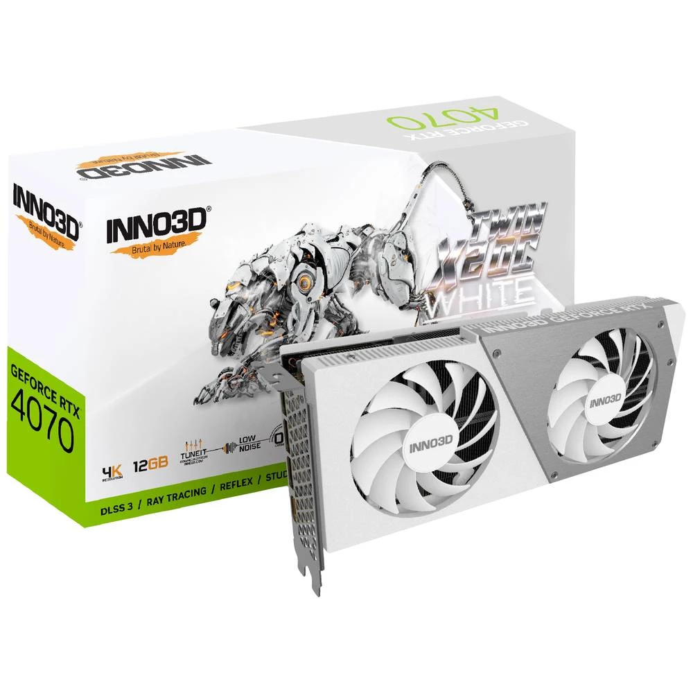 Inno 3D grafička kartica Nvidia GeForce RTX 4070   12 GB GDDR6X-RAM   PCIe 4.0 x16, HDMI™, DisplayPort slika