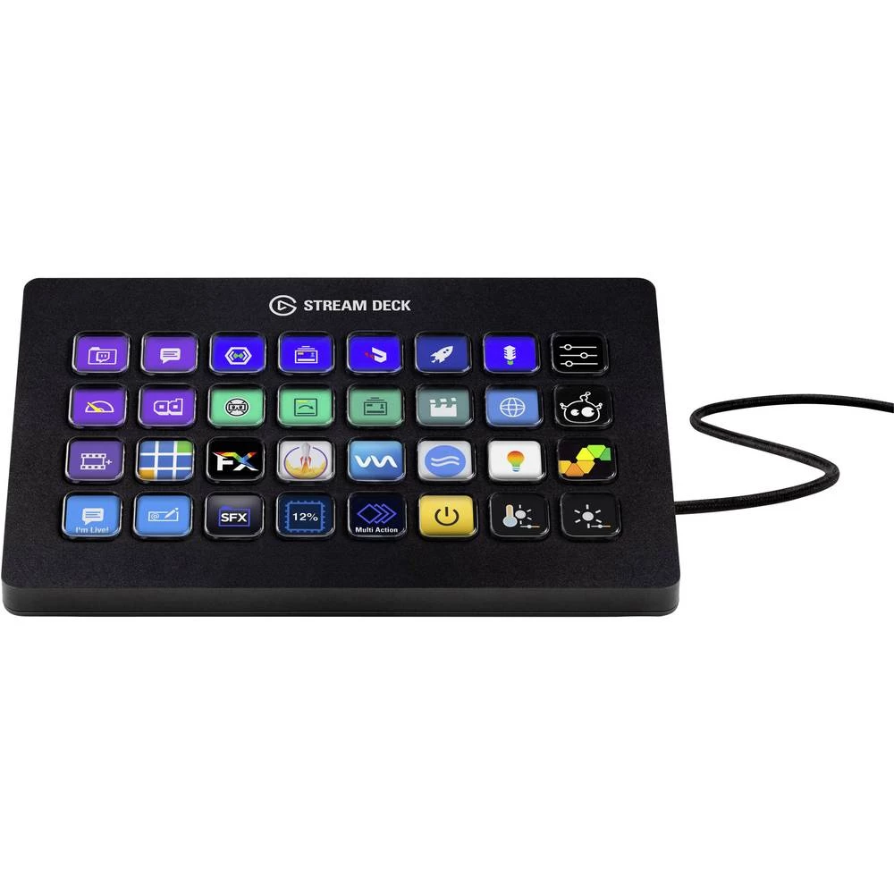 Elgato Stream Deck XL Konzola za streaming Funkcija komentara uživo, Livestream funkcija slika