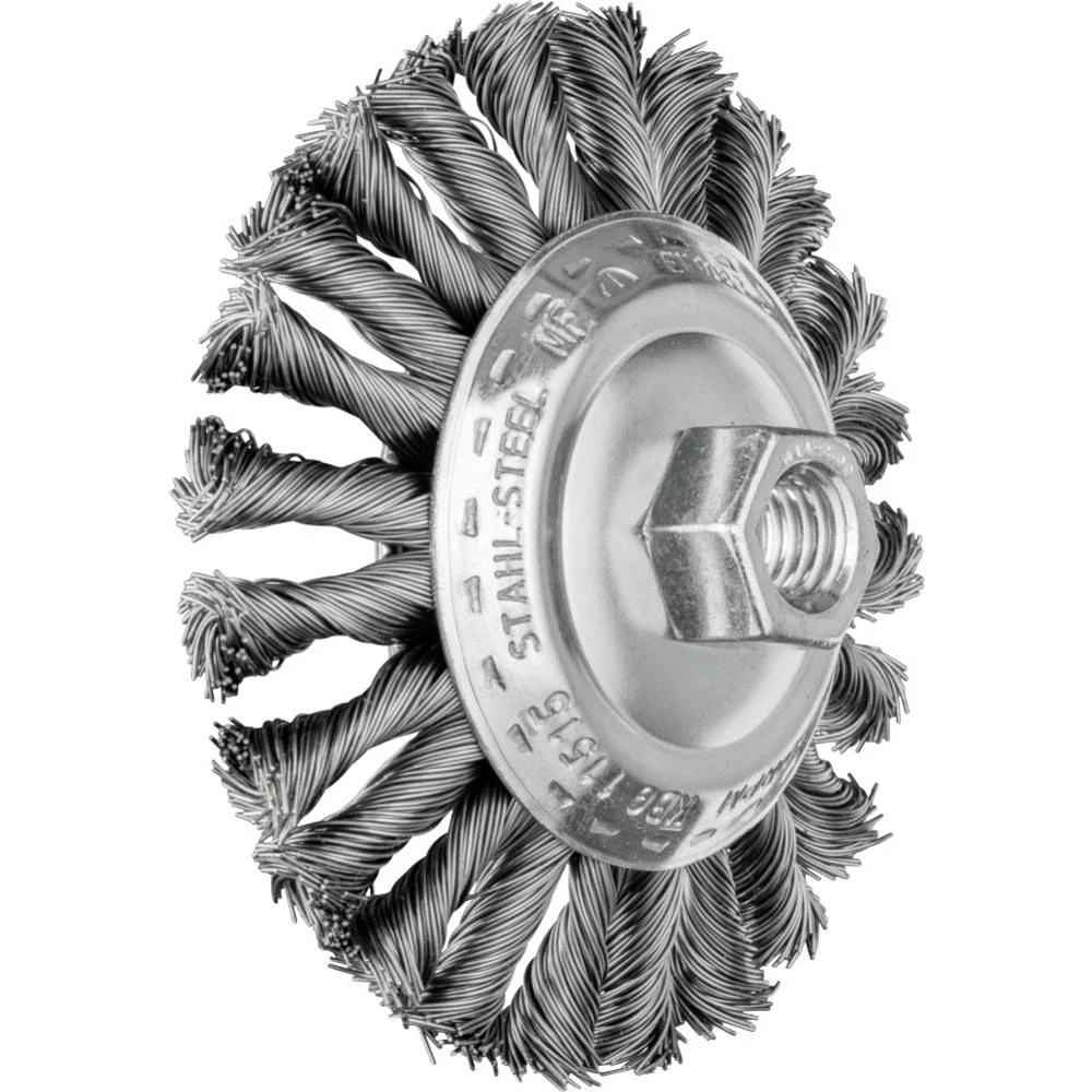 PFERD Konusna četka PFERD COMBITWIST, čvor 115 x 26 mm, debljina žice 0,5 mm s navojem M14 43315011 1 St. slika