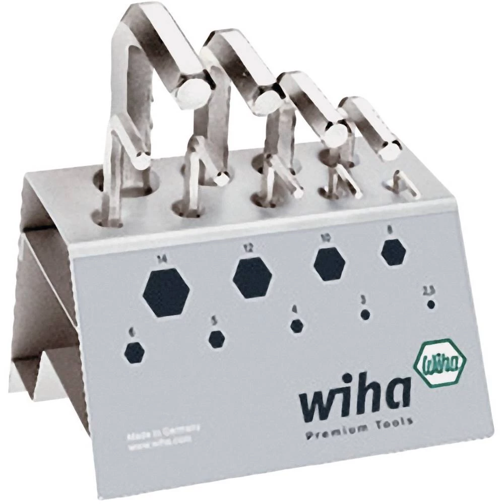 Unutarnji šesterokutni Komplet kutnih odvijača 9-dijelni Wiha 351VB slika