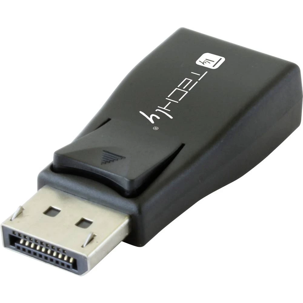 TECHly IADAP-DSP-230T DisplayPort / VGA adapter [1x muški konektor displayport - 1x ženski konektor vga] crna slika