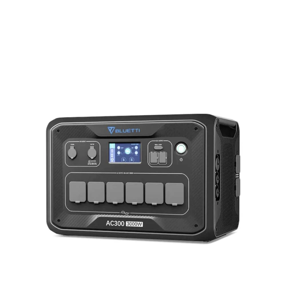Bluetti AC300 powerstation   LiFePO 4  crna slika