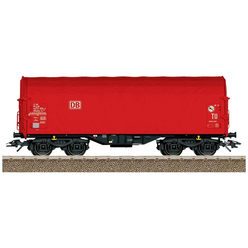 TRIX H0 24380 H0 Shimmns klizni vagon s ceradom DB slika