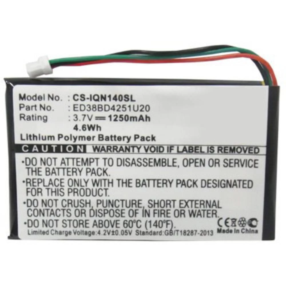 Navigacijski uređaj-akumulator Beltrona Zamjenjuje originalnu akumul. bateriju ED38BD4251U20 3.7 V 1250 mAh slika