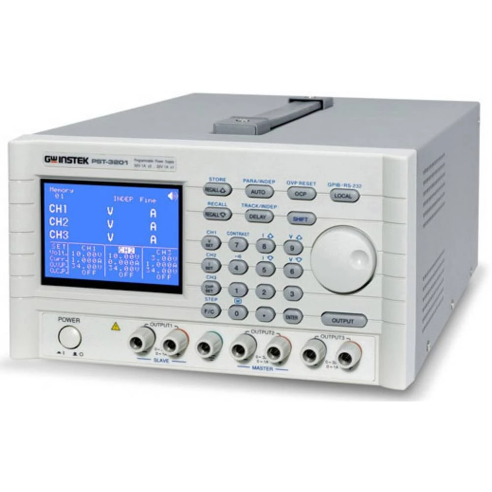 Laboratorijsko napajanje, podesivo GW Instek PST-3201GP 0 - 32 V 0 - 1 A 96 W RS-232C, GPIB slika