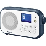 DAB+ (1012) Prijenosni radio Sangean Traveller-420 (DPR-42 W/B.I.) Bluetooth, UKW Bijela, Tamnoplava