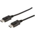 Digitus DisplayPort Priključni kabel [1x Muški konektor DisplayPort - 1x Muški konektor DisplayPort] 5 m Crna slika