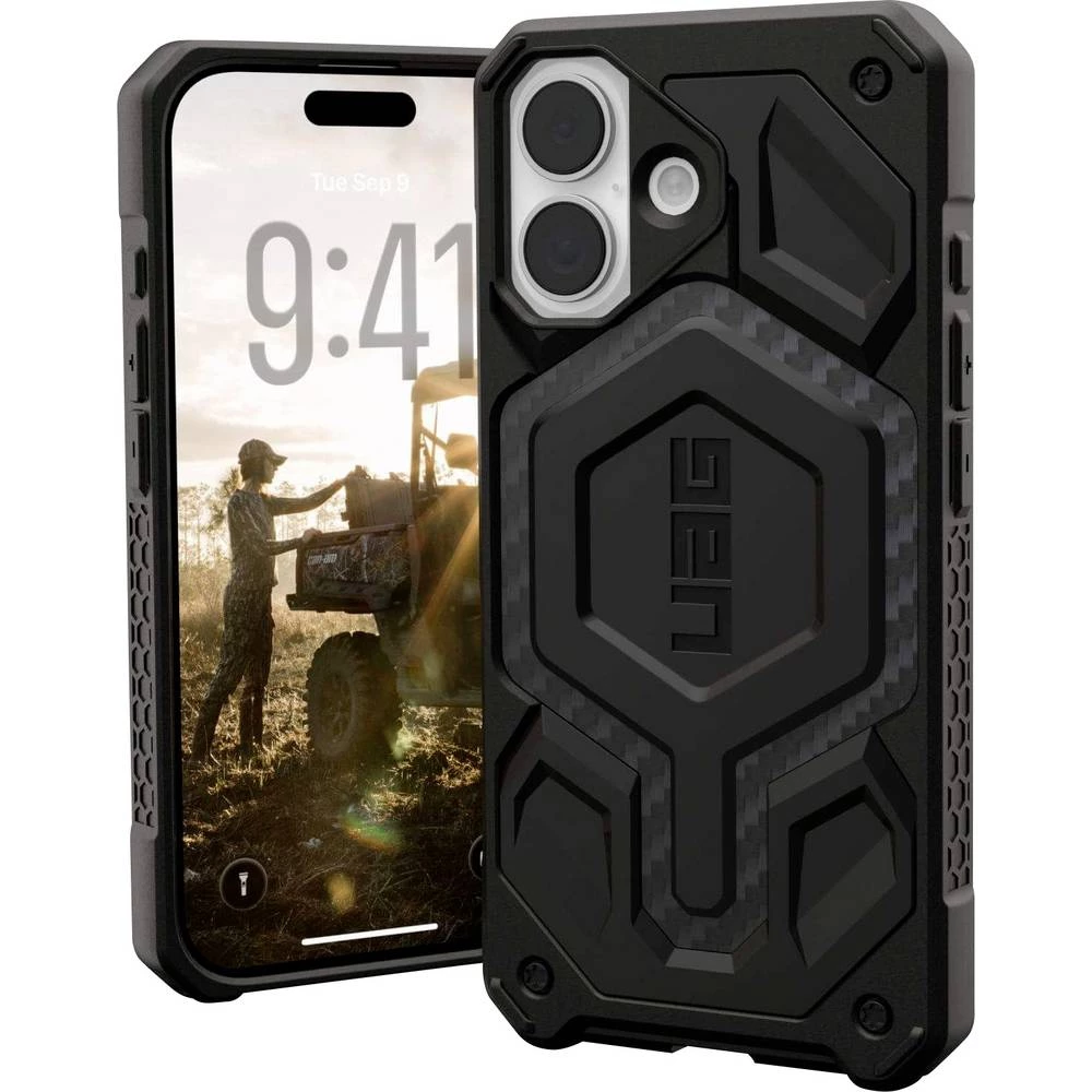 Urban Armor Gear torbica Apple iPhone 17 karbon crna boja 114516114242 slika