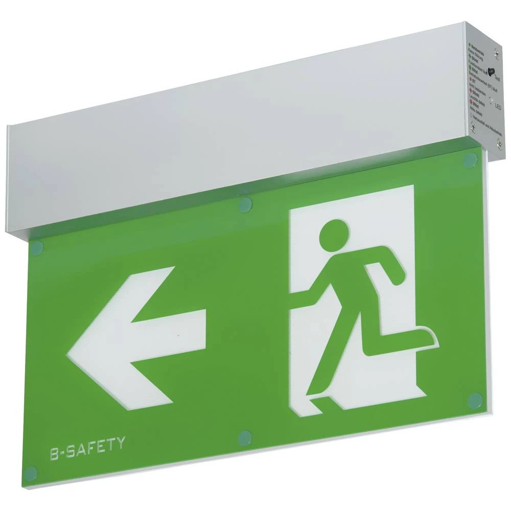 B-SAFETY BR558080 led osvjetljenje za izlaz u nuždi montaža na zid izlaz, put spašavanja slika