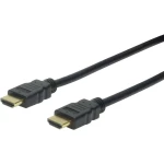 Digitus HDMI Priključni kabel [1x Muški konektor HDMI - 1x Muški konektor HDMI] 3 m Crna