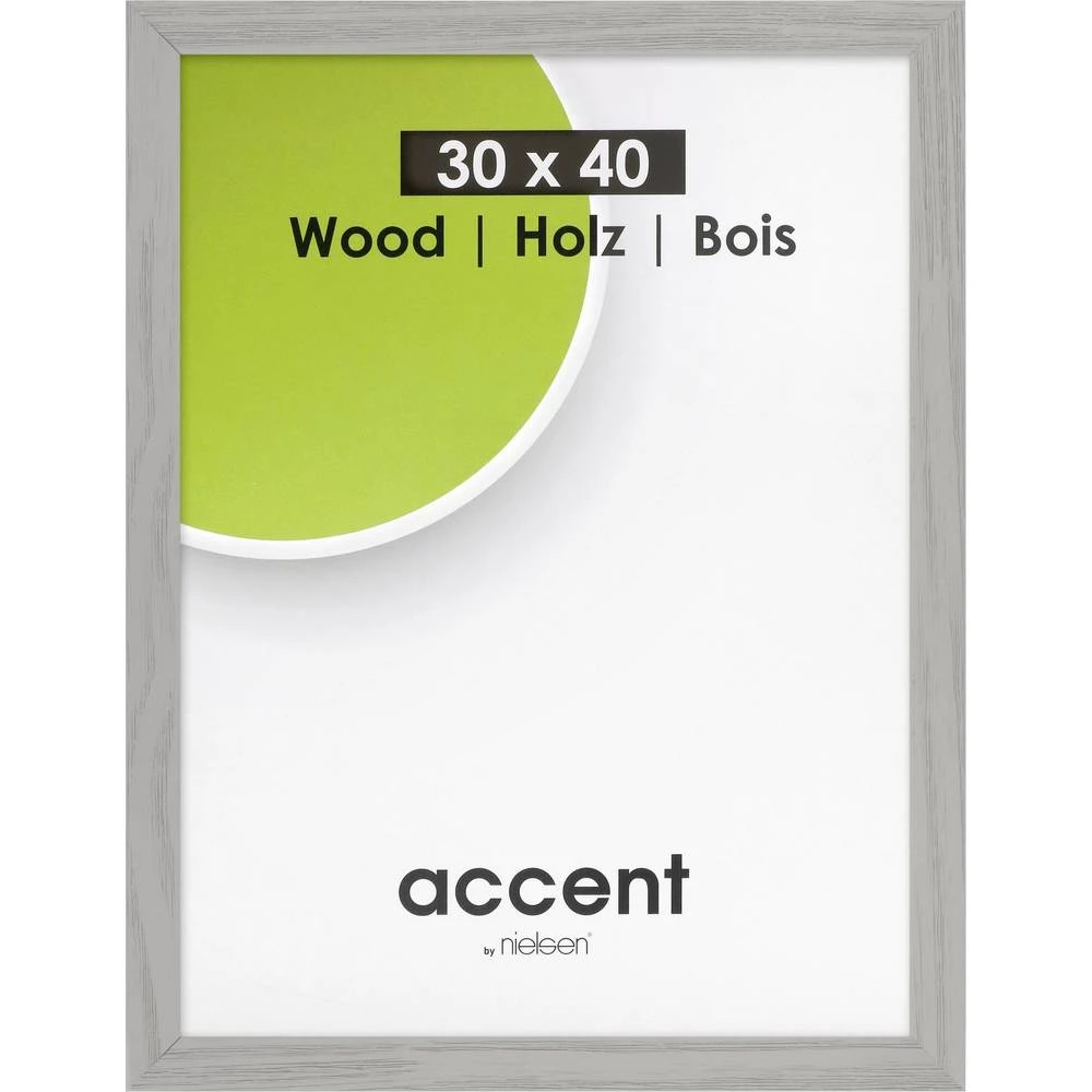 Nielsen Design 9730001 izmjenjivi okvir za slike Format papira: 30 x 40 cm siva slika