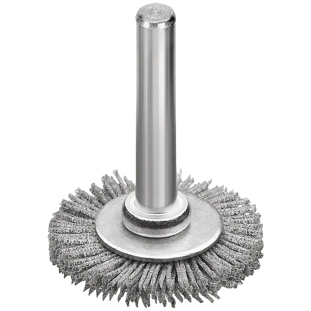 Lessmann Okrugla četka D.30mm osovina 6mm SiC čekinje za brušenje K.320 6mm 18000min  413871 1 St. slika