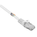 LAN (RJ45) Mreža Priključni kabel CAT 5e U/UTP 0.25 m Bijela sa zaštitom za nosić Basetech slika