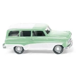 H0 Opel Caravan 1956, menta zelena s bijelim krovom Wiking 085006 h0 Opel Karavan 1956