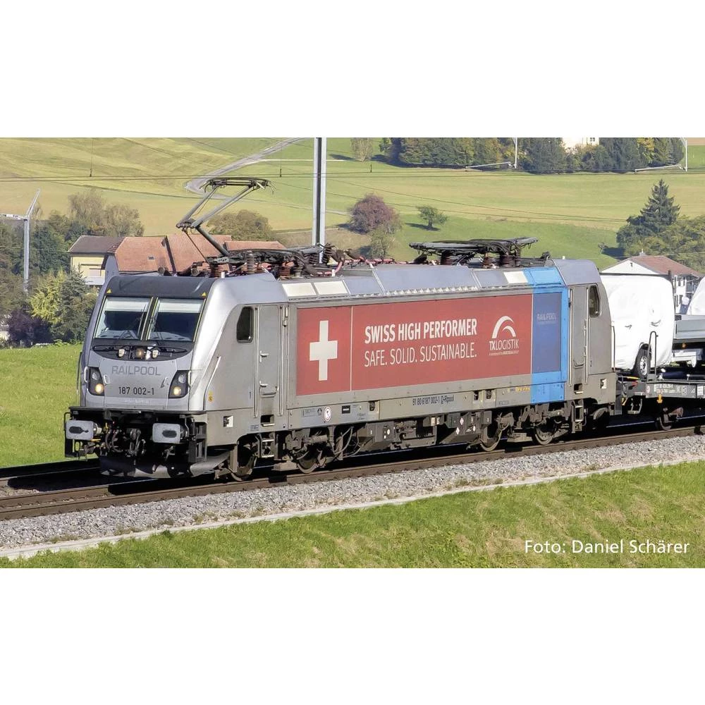 Piko H0 51983 H0 električna lokomotiva 187 002 tvrtke TX Logistik Railpool slika