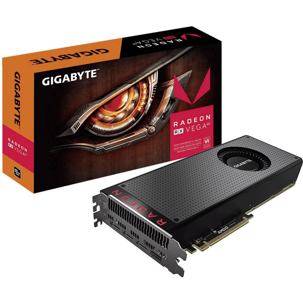 Grafička kartica Gigabyte AMD Radeon RX Vega 64 8 GB HBM2-RAM PCIe x16 HDMI&trade;, DisplayPort slika