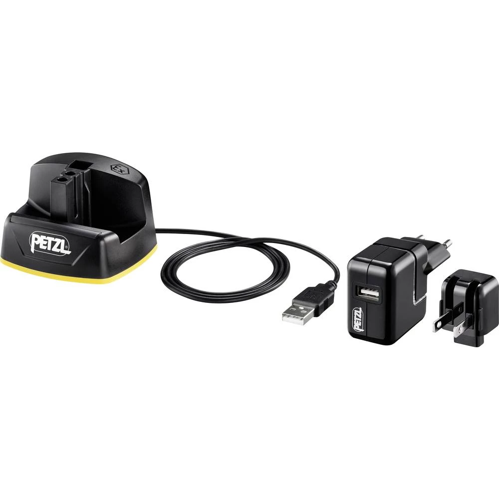 Petzl E080AA00 Punjač Crna slika