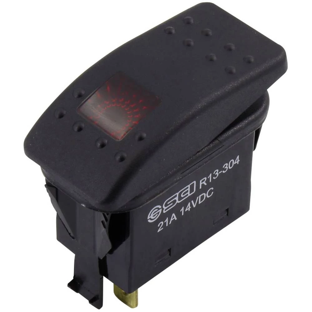 SCI Ozibni prekidač R13-304A8A 14 V/DC 21 A 1 x OFF/ON zadržava položaj 1 ST slika