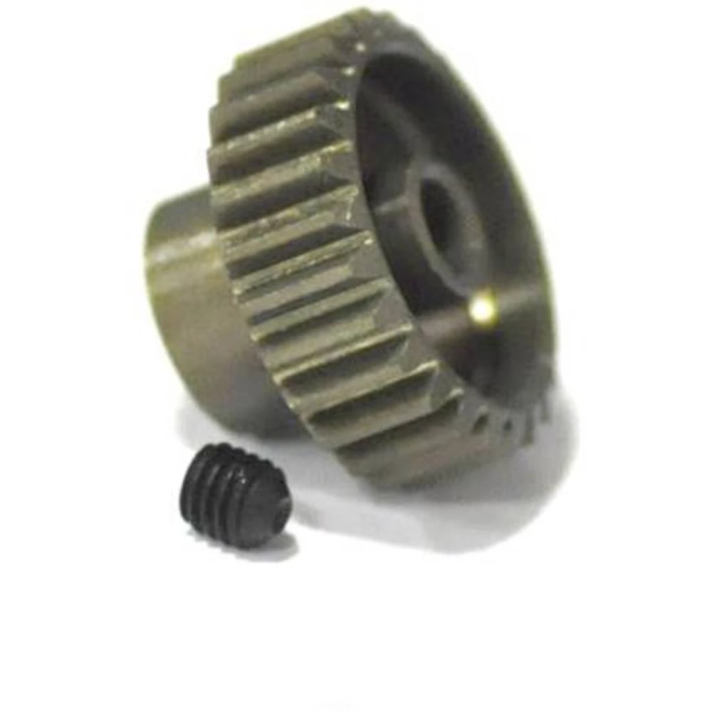 Mali zupčanik motora ArrowMax Tip modula: 48 DP Promjer bušotine: 3.175 mm Broj zubaca: 26 slika