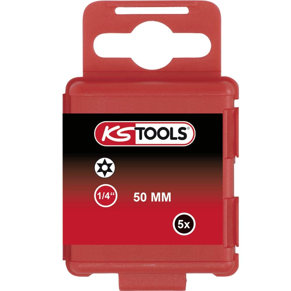 KS Tools 911.8393 911.8393 Torx bit TB 5 specijalni čelik E 6.3 5 kom. slika