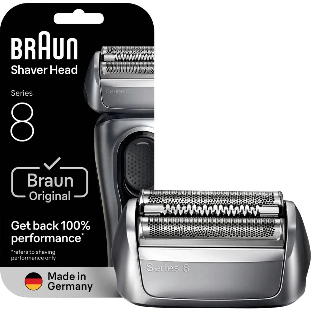Braun glava za brijanje crna, plemeniti čelik 1 kom. slika
