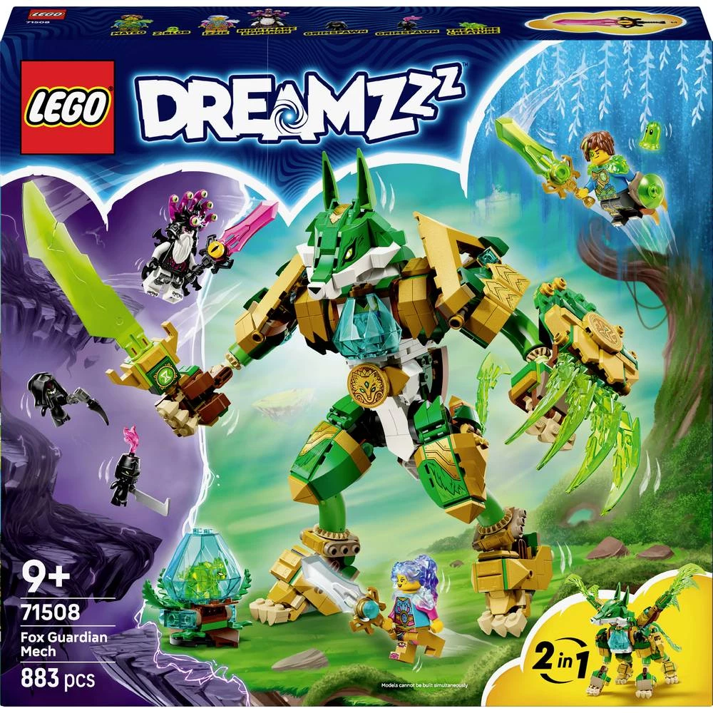 71508 LEGO® DREAMZZZ Fox Guardian Mehanika (71508) slika