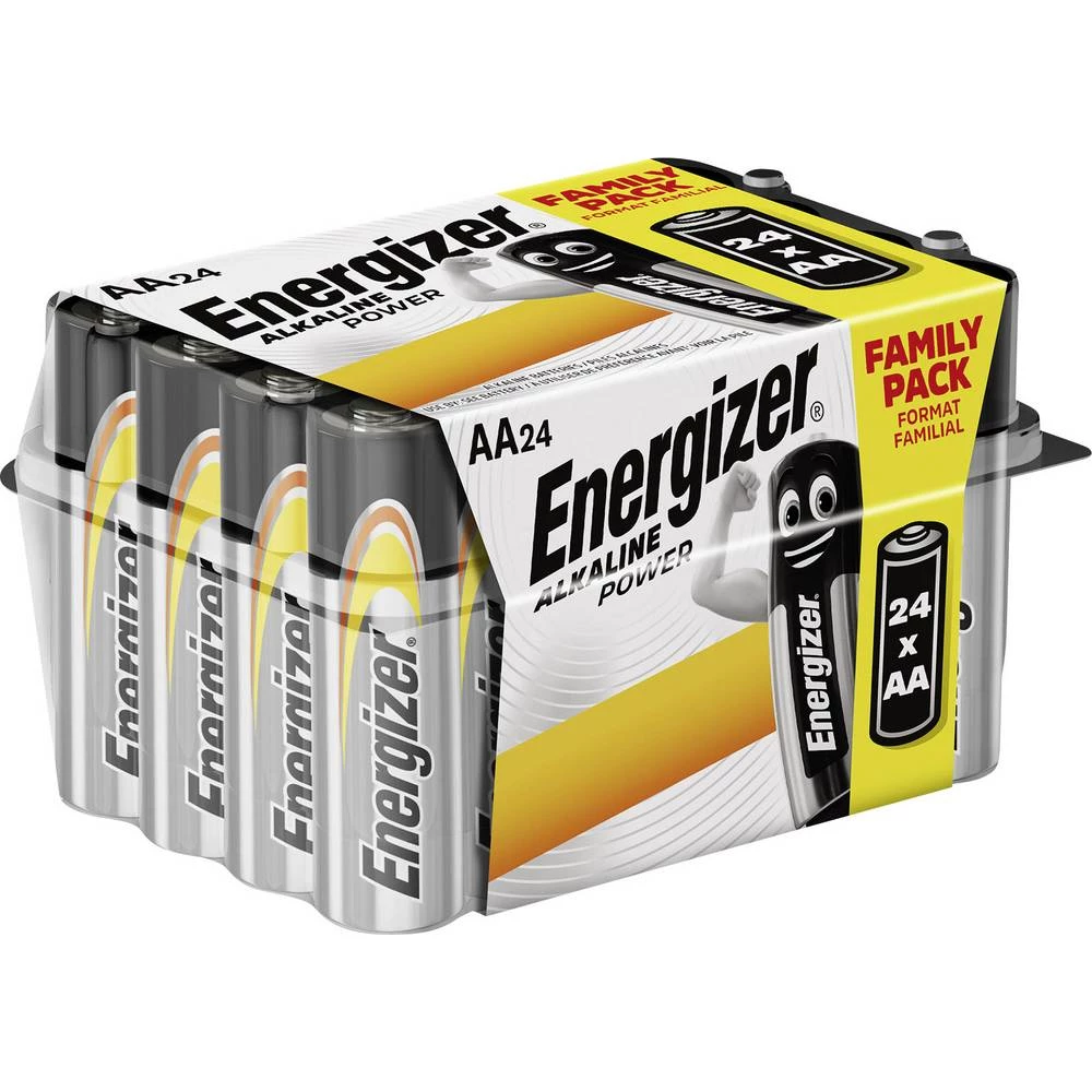 Mignon (AA) baterija Alkalno-manganov Energizer Power LR06 1.5 V 24 ST slika