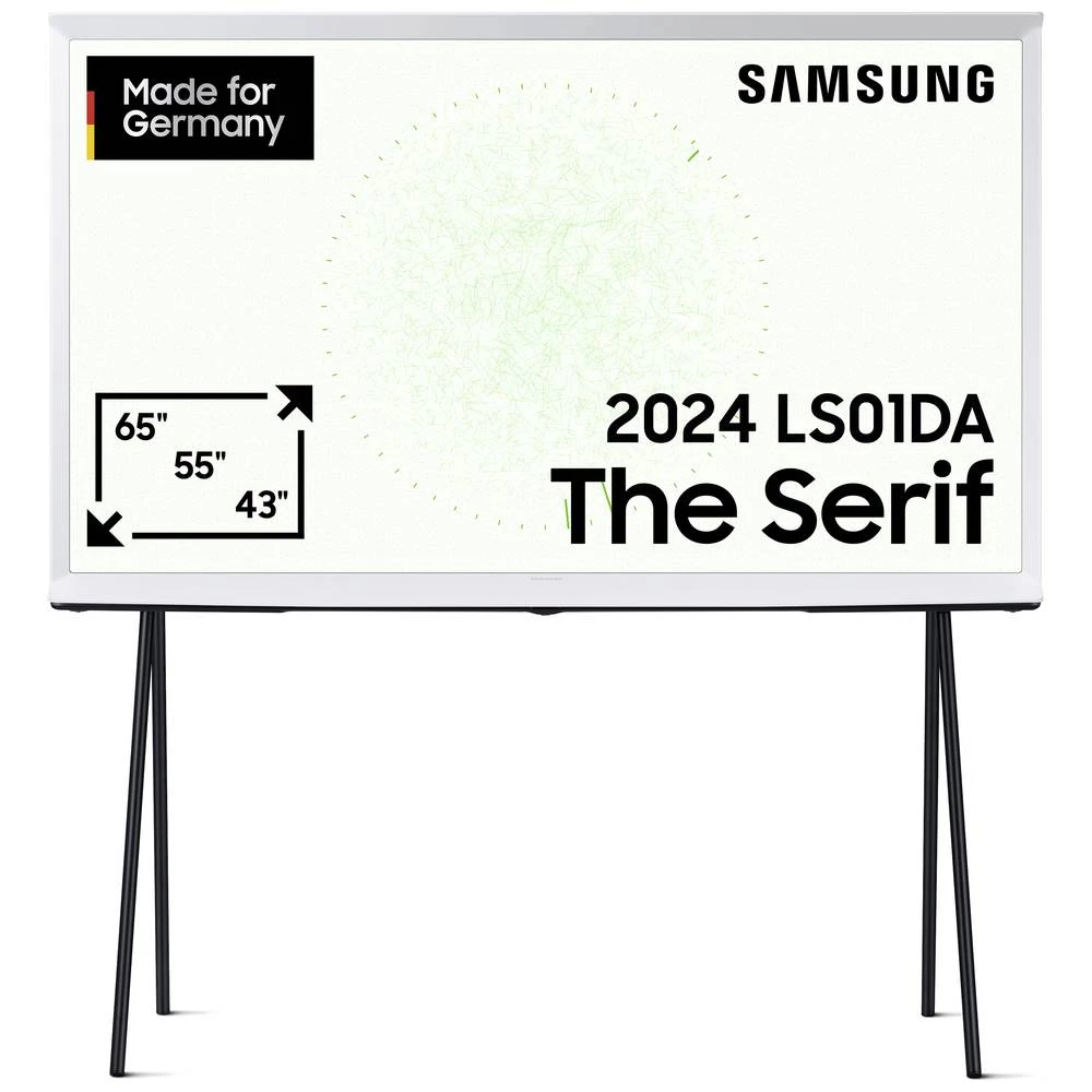 Samsung QLED 4K "The Serif" LS01DA QLED-TV 125 cm 50 palac Energetska učinkovitost 2021 G (A - G) dvb-c, dvb-s2, DVB-T2, slika