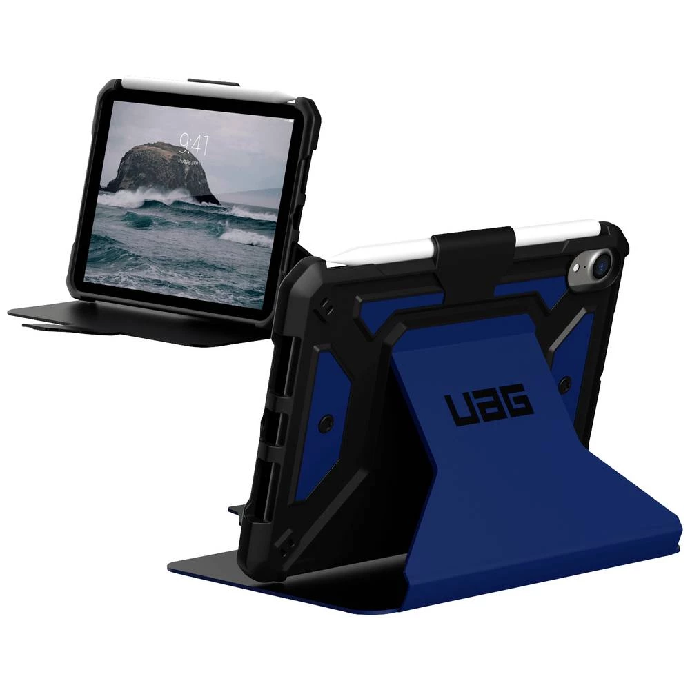 Urban Armor Gear Metropolis SE Case etui s poklopcem Pogodno za modele Apple: iPad mini (6. generacija) plava boja slika