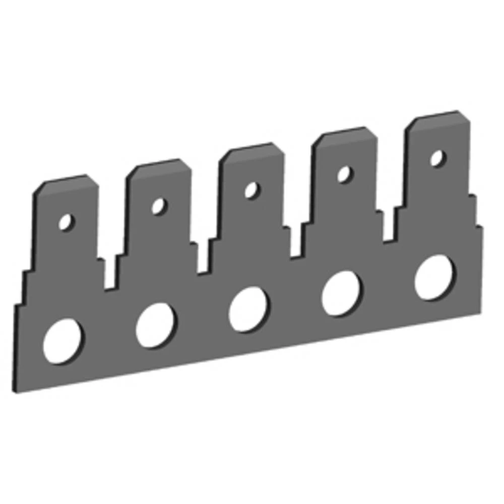 Vogt Verbindungstechnik 3876r04.68 utični jezičak Širina utikača: 6.30 mm Debljina utikača: 0.8 mm 250 St. slika