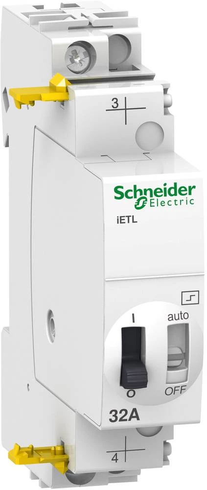 Modul za proširenje 1 ST Schneider Electric A9C32836 Nazivni napon: 415 V/AC Prebacivanje struje (maks.): 32 A slika