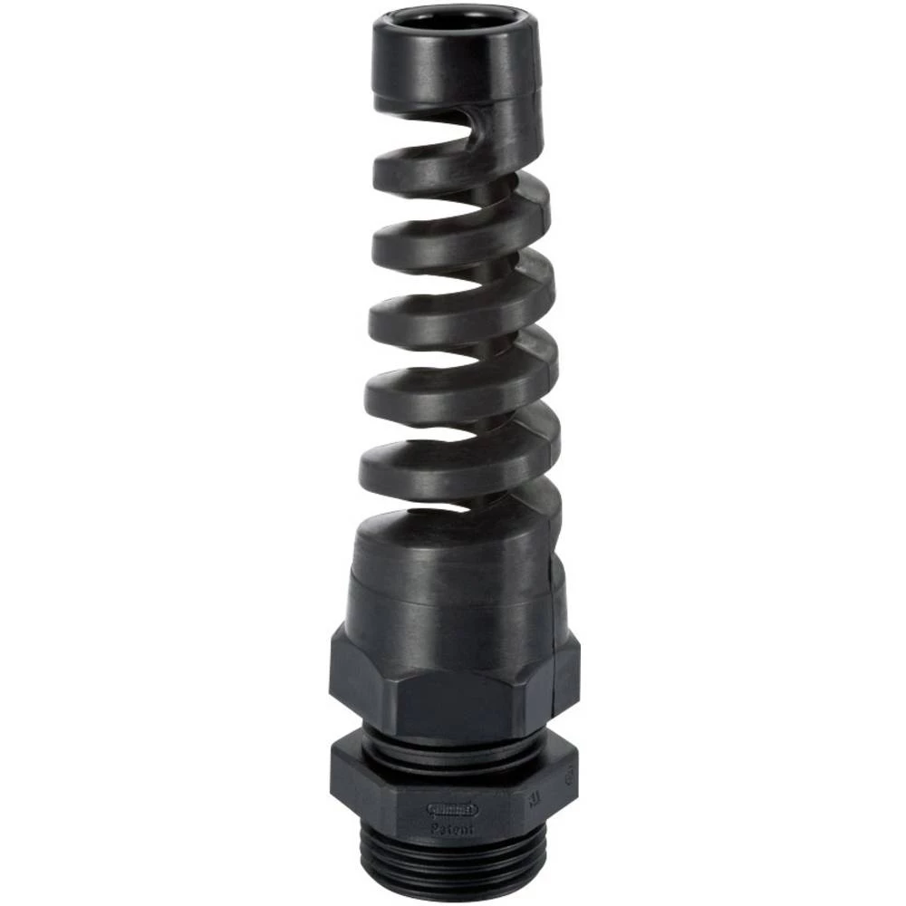 Kabelska uvodnica M12x1.5 Poliamid Intenzivna crna (RAL 9005) Hummel 1.294.1601.50 10 ST slika