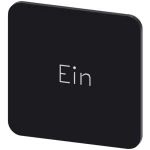 Siemens 3SU1900-0AF16-0AB0 ploča za natpise kvadratan (Š x V) 22 mm x 22 mm uključeno crna, bijela 10 St.