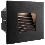 Pribor, kvadratni crni poklopac za Light Base II COB Outdoor, duljina: 100 mm, širina: 100 mm, visina: Deko Light Abdeckung schwarz eckig für Light Base II COB Outdoor 930418 poklopac      crna