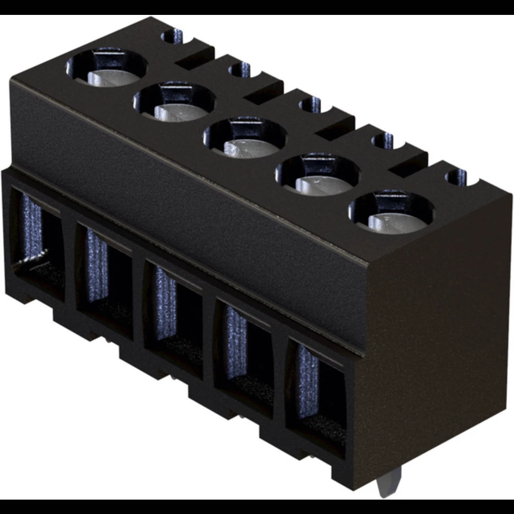 Harting 14021214402000 stezaljka za tiskane ploče Broj polova (broj) 12 crna 1 St. slika