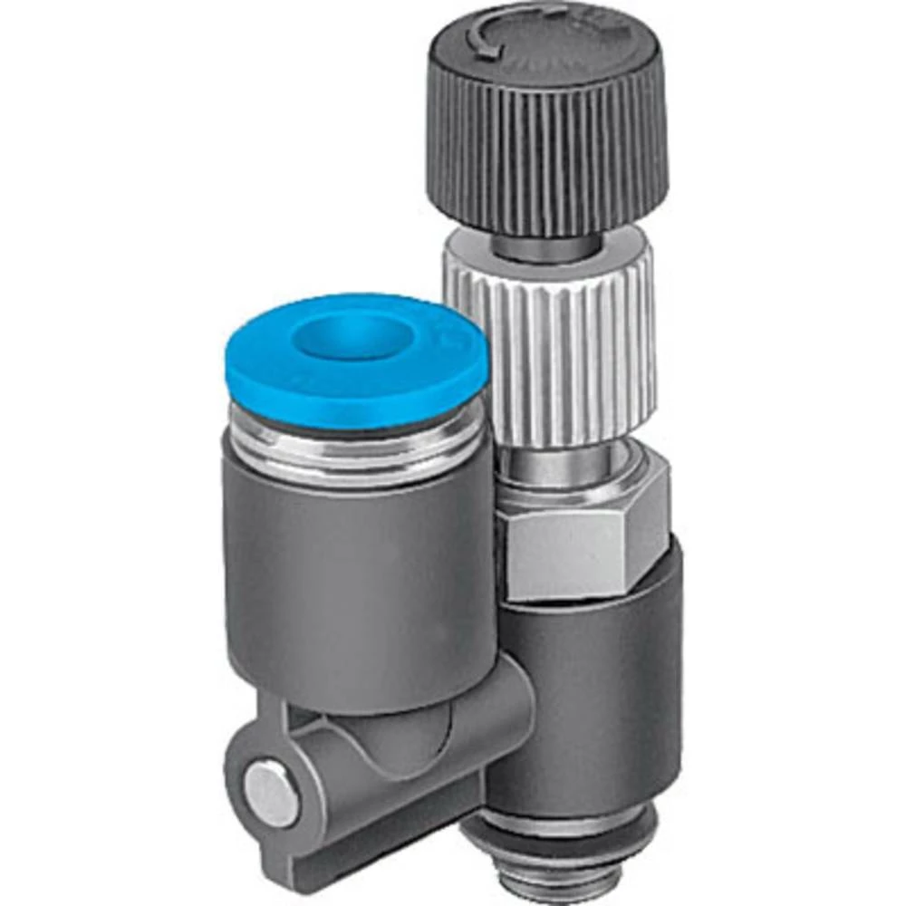 FESTO ventil za regulaciju diferencijalnog tlaka 153512 LRL-M5-QS-6 Materijal kućišta PBT Brtveni material PTFE 1 kom. slika