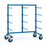 Fetra Hauptartikel 4614 kolica sa držačima čelik obložen s prahom Opterećenje (maks.): 500 kg Gume=puna guma