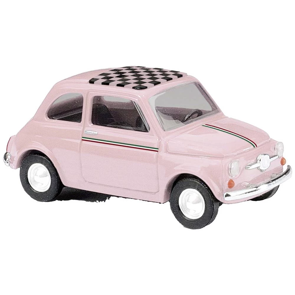 Busch 48733 h0 Fiat 500 Lijepo u ružičastoj boji slika