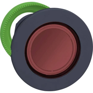 Schneider Electric ZB5FH043 prednji element za osvijetljeni gumb plosnat (Ø) 30.5 mm neobilježeno tamnosiva, crvena 1 St. slika
