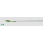 Instalacijski kabel NYM-J 1 G 1.50 mm² Siva (RAL 7035) Helukabel 39050-100 100 m