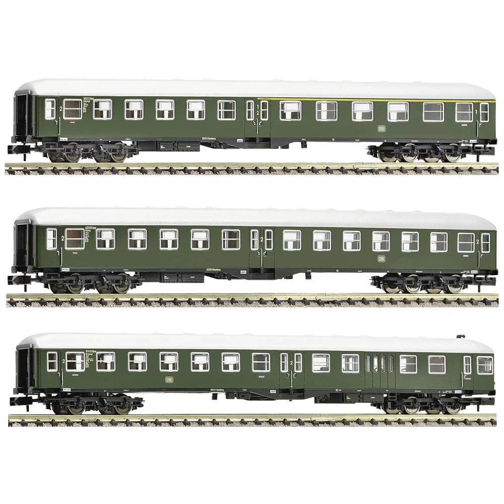 Fleischmann 6260011 N Set od 3 automobila srednjeg ulaza DB-a slika
