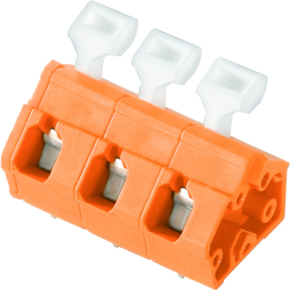 Opružna blok stezaljka, narančaste boje 1953090000 sadržaj: 100 kom. slika