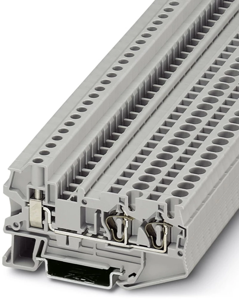 Provodna redna stezaljka STU 4-TWIN sive boje Phoenix Contact 50 kom. slika