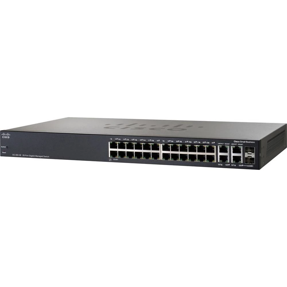 Upravljani mrežni preklopnik Cisco Cisco Small Business Switch SG300-28 - M slika